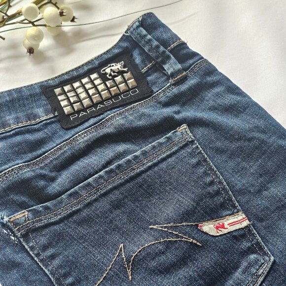 Vintage Parasuco Mid-Rise Slim-Fit Jeans Sz 32 - Picture 5 of 8